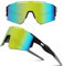 DUDUKING Sonnenbrille Fahrradbrille Herren Damen,Wassertransferdruck Sportbrillen Radsport Brillen für Outdoorsport Radfahren Laufen Golf UV 400 Schutz Baseball Brille