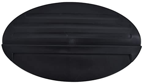 Gavigain Ladder Stop Mat, Black Rubber Safe Lightweight Extension Ladder Stabilizer Anti Slip Mat Protection Stepladder Telescoping Accessories for Indoor Outdoor Safety