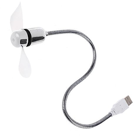 ZHAPEG Flexible USB Fan Air Cooling Cooler Office Outdoor For Laptop Desktop PC Computer Powerbank