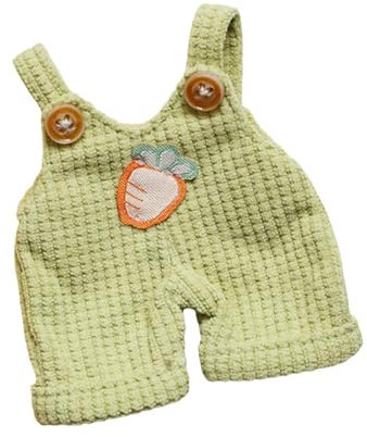 harayaa Niedlicher Puppenbody, Puppenkleidung, Wechselkleidung, Geschenke, DIY Zubehör, Handgemachtes Komfort Puppenoutfit, Puppenkleidungszubehör, GrÜn