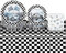 Set di stoviglie per auto, decorazione per feste di compleanno, decorazione per feste (blu bianco)