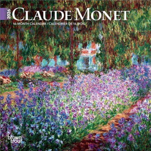 Monet Claude 2026 Mini 7X7 English Frenc