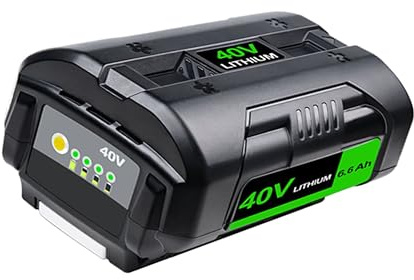 6600mAh 40V Replacement for Ryobi 40V Battery OP4040 OP4026 OP4030 OP4050 OP4060A Cordless Tool Lithium ion Battery