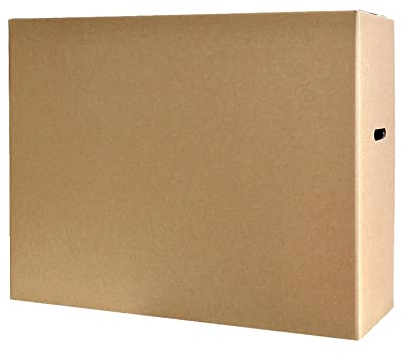 Double Wall Cardboard TV box for Moving House, Packing, Storing, Shipping (24 up to 50)
