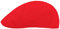Stetson Texas Cotton Flatcap mit UV Schutz 40+ - Schirmmütze aus Baumwolle - Unifarbene Mütze Frühjahr/Sommer rot L (58-59 cm)