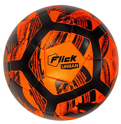 Football Flick Urban Football Training Ball with Superior Bladder & Soft Touch Shell Professional Quality TPU for Elite & Casual Players