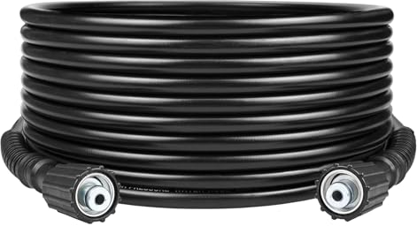 Fai Top 15M Hochdruckreinigerschlauch M22 Anschluss,Hochdruckschlauch Verlangerungsschlauch für Karcher Standard M22mm-14 Innengewinde