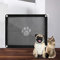 PETLESO Dog Magic Gate Pet Stair Gate 80 X 100cm Pet Safety Gate Easy Install Lockable Mesh Guard for Dog Puppy Goggy