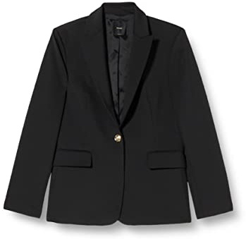 Pinko Signum Giacca Punto Stoffa SCU Elegante da Lavoro, P87_Fuxia, 52 Donna