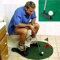GICHUE Toilettengolf, Putter Neuheit Badezimmer Golfspiel, Indoor Golf Practice Setzen als Töpfchen Putter Badezimmerspiele, lustige Gag Geschenke für Erwachsene