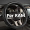 Giant Panda Lenkradbezug für Dodge Ram 1500 – Auto-Lenkradabdeckungen für Dodge Ram 2500 3500 15,5–16 Zoll – Grau