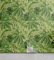 ABAKUHAUS Grünes Blatt abziehbare & klebbare Tapete für Zuhause, Frischer Dschungel Aloha, selbstklebendes Wohnzimmer Küchenakzent, 33 cm x 250 cm, Apfelgrün Farn-Grün