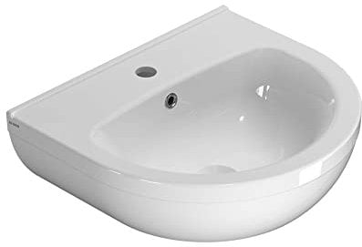 Globo Lavabo sospeso serie Grace cm 50x45 bianco-GRN50BI