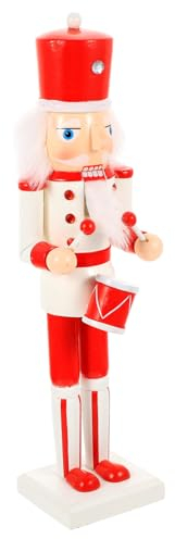 Didiseaon Soldatino Di Natale Decorazione Da Tavolo Per Festività Pupazzo Di Natale Ornamento Natalizio Adorabile Per La Casa Feste