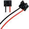 L & P Car Design Prise Phare H7 Ampoule Voiture Prise de Phare H7 Prise Phare Voiture Douille Ampoule Connecteur H7 Adaptateur femelle pour Ampoule H7 Px26d incliné coudée L&P B557-2-1