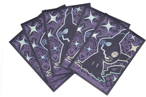 Pokemon Card Sleeves - Shiny Mimikyu - Paldean Fates - 65 Sleeve Pack