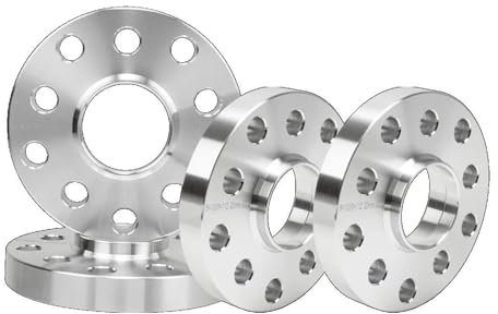 Spurverbreiterungen Für VW Für Golf 2x15mm/2x20mm Hubzentrische Spurverbreiterungen Und Schrauben 57,1mm 5x100/5x112mm Distanzscheiben (Color : 20mm)