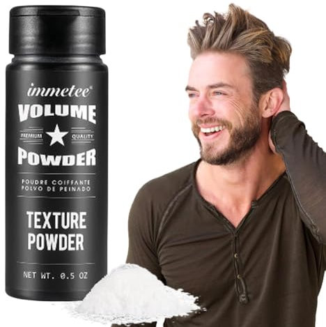Poudre Coiffante Homme - 30g Poudre Volume Des Cheveux, Poudre Texturisante Cheveux, Poudre Texture Cheveux Homme,Matte Poudre Pour Relever Les Racines Des Cheveux (1x)
