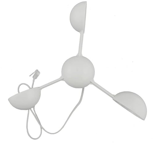 Capteur de girouette en plastique pour station météo WH-SP-WS01 - Pièce de rechange pour une surveillance précise de la direction du vent, adaptée pour la météorologie, l'agriculture et l'aviation
