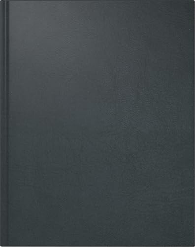 rido/idé 7024074907 Buchkalender Premium Mod. Managerkalender TM 2027 205×260 mm, Kunstleder, schwarz