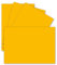 100 Einzel-Karten DIN A6-10,5 x 14,8 cm - 240 g/m² - Honig-Gelb - Tonkarton - Bastelpapier - Bastelkarton- Bastel-karten - blanko Postkarten