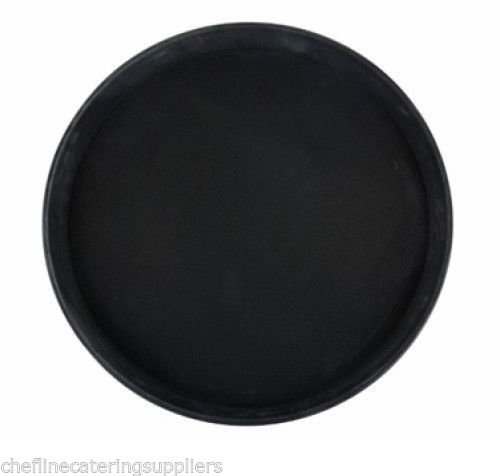 Non-Slip Round Tray 14/35.5cm, Polypropylene, Pub, Bar, Club, Serving Drinks