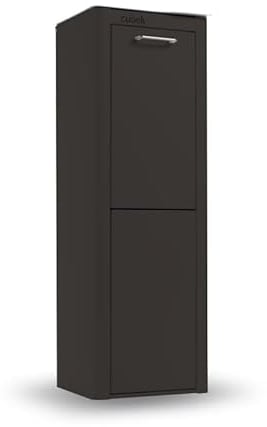 DON HIERRO - Poubelle cuisine de tri sélectif CUBEK, 2 compartiments de 20 litres.-Noir