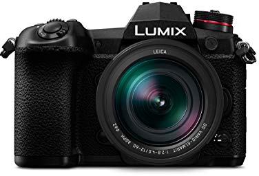 Panasonic Lumix DC-G9LEC-K Fotocamera Evil da 20,3 MP (20 FPS AFC RAW, stabilizzatore ottico a 5 assi, Live Mos, 4 K Ultra HD, Touch Screen) Kit con obiettivo LEICA 12-60 mm / F2.8-F4, Bluetooth, Nero