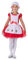 Dress Up America Disfraz de Bailarina de Fresa Roja para Niñas Hombre