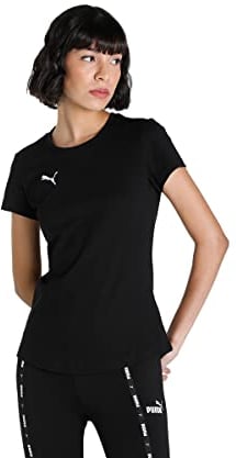 PUMA Damen teamGOAL 23 Casuals Tee W T-Shirt, Black, M