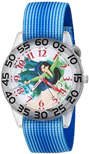 Disney Uni-Kinder Analog Quarz Uhr mit Nylon Armband WDS000844
