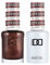 DND - Duo Gel & Nail Polish Set - Sizzlin Cinnamon 697-2x15ml