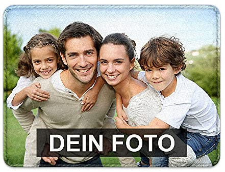 PR Print Royal Fußmatte selbst gestalten - Fußabtreter mit eigenem Foto, Logo und Text Bedrucken - rutschfest, Rand gekettelt, 80 x 60 cm I Geschenk Personalisiert