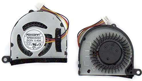 CLICK HELP Ventola Fan CPU Compatibile con ASUS EeePC 1011PX 1015PD 1015PEM