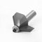 Unifizz Carbide 45 Degree Chamfer Router Bit 1/2 Inch Shank, 1/4 Inch Bevel Cutting Length, with Top Bearing Bevel Edge Forming Router Bits Cutter, Silver 1pcs