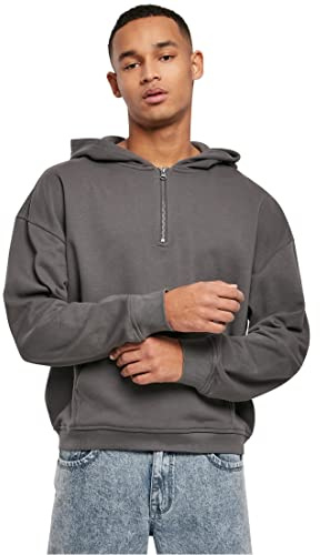 Urban Classics Herren Boxy Zip Hoody darkshadow, S