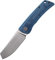Petrified fish PFE05 Flavorist Klappmesser, 3.15 K110 Stahl Satin Klinge Micarta Griff, Mit Kugellager EDC Taschenmesser (Blue)