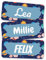 melu kids® Personalisierte Namensaufkleber Kinder - Kleidung & Sonstiges (50 Stück) Kita/Schule - Namensschilder waschmaschinenfest und personalisiert (Weltraum)