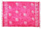 SAIVONA Pareo Sarong Strandtuch Damen - Wickelrock Strand - Handtuch Blickdicht als Wickeltuch oder Handtuchkleid und Wickelkleid Damen - Handarbeit aus Fair Trade Herstellung Batik Elefant Pink