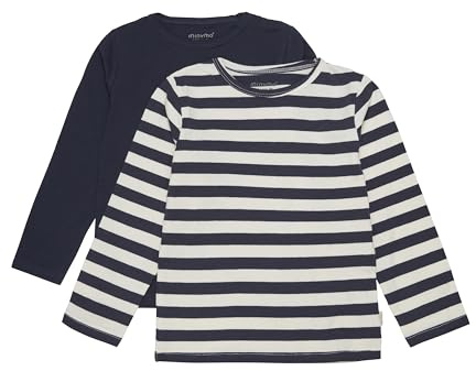 MINYMO Kinder Basic 34 T-Shirt LS (2-Pack) 3934
