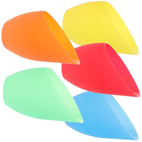 Gadpiparty 5stücke Teiliges Kunststoff Lampenschirme Für Deckenleuchten Bunte Hufeisenform Lichtabdeckung Installieren Für Wohnzimmer Schlafzimmer Büro Dekoration