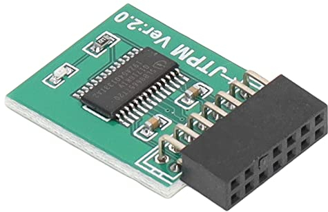TPM2.0-Modul mit Starker Verschlüsselung, LPC-Schnittstelle, 14-polig, Kompatibel mitZ590 B560 H510 Z490 B460 H410 Z390 Z370 B365 B360 H370 H310 Z270 B250 H270