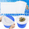 Axinyijia 30 Pièces Chaussette Skimmer Piscine, Réutilisable Chaussettes Filtre Piscine, Pool Skimmer Socks, Accessoires de Piscine pour Écumoire