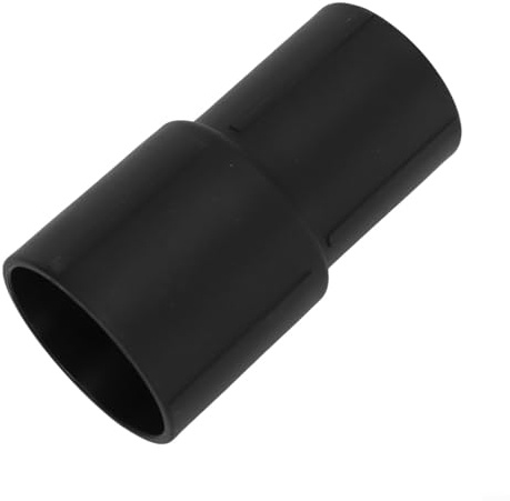 ZWEquipint Staubsaugerschlauch-Adapter-Verlängerungsgriff, für Gewindeschlauch 32 mm, 40 mm, 50 mm Innendurchmesser, Anschlussrohr, schwarz (B 1 Stück)