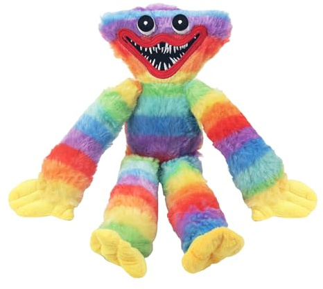 Makone Plushies Doll Cuddly, Plushie Animal Soft Toy Cute Stuffed Baby Soft Toys, Colorful Big Mouth Smiling Plush Toys, Ideal Plush Bedroom Decoration Birthday Gift Toy for Girls Boys Fans