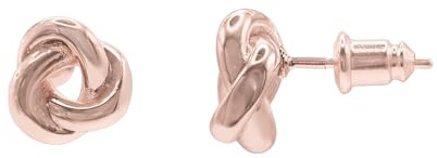Heideman Ohrstecker Damen Calista Knoten Edelstahl | Verspielter Ohrschmuck fürs Büro und den Alltag, hautfreundlich und langlebig, schöne Geschenkidee für beste Freundin