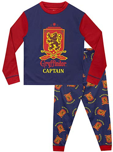 Harry Potter Ensemble De Pyjamas Garçon - Bien Ajusté, Multicolore, 12-13 ans