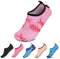 SAGUARO Zapatos de Agua Niños Bebes Natación Zapatos de Niños Escarpines Descalzos Calcetines Ligero para Playa Piscina,Pez Rosa,22/23