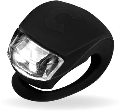 Micro Scooters | Classic Scooter/Bike Light | Kids Cycling Accessories | LED Flashing | Battery Operated | Waterproof | Boys & Girls | Black
