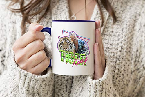 Joe Exotic Tiger King Tasse à Thé Bleu Café Tasse à Thé 330 ml Mug Cup